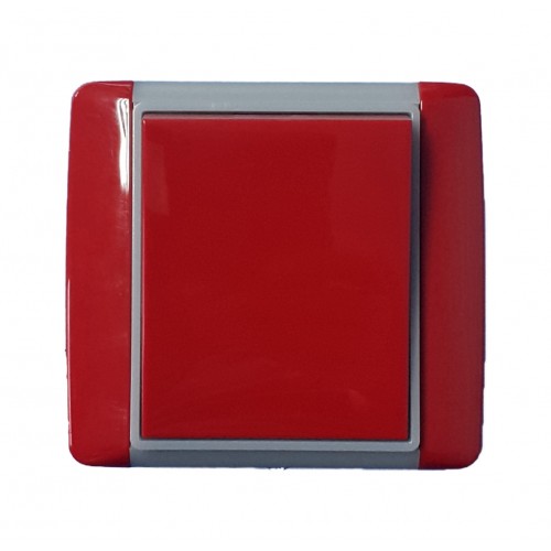 Intrerupator ABB gama Element carmin-gri translucid